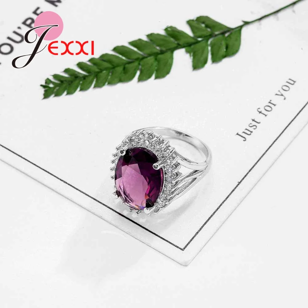 Брендовые новые свадебные фиолетовые синие двухцветные кубические циркониевые