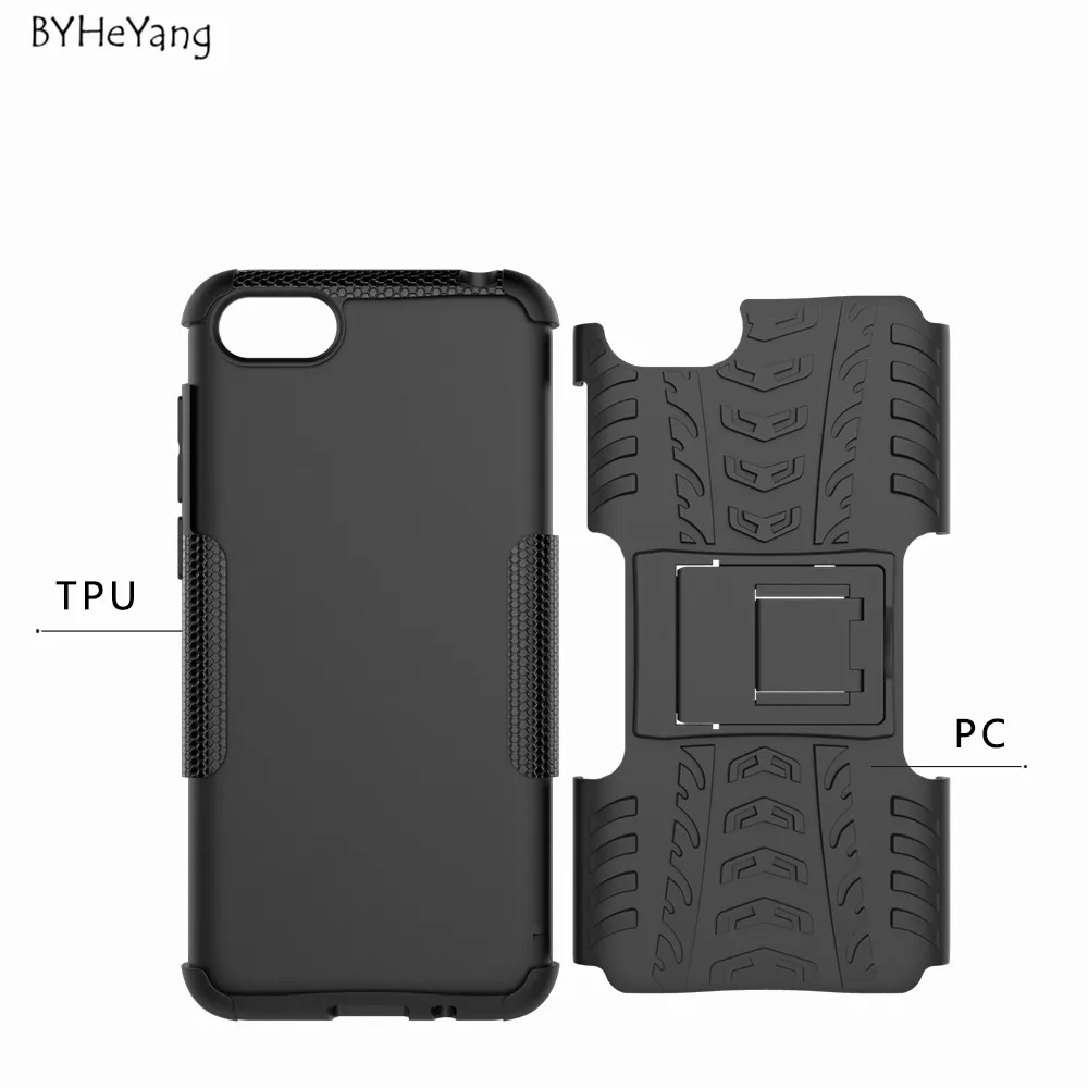 For Huawei Honor 7A 5.45" Russia Version Case Hybrid TPU Armor Silicone Rubber Hard for Y5 2018 Cover Prime | Мобильные телефоны