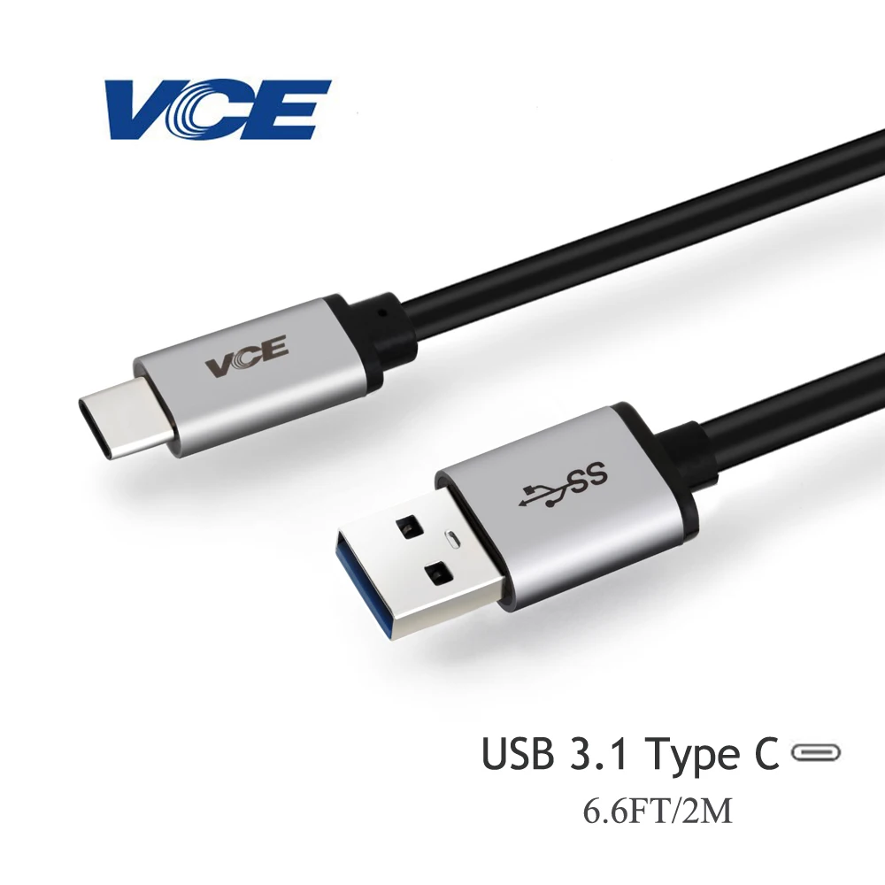 USB Type C 3.1 Cable Type C to USB 3.0 Type A Male Data Sync Charge Cable for New Macbook , Nexus 6P, 5X, Lumia 950