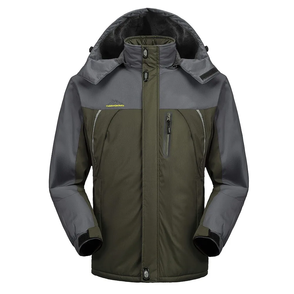 Мужская зимняя ветрозащитная флисовая куртка со съемным капюшоном|jacket arsenal|jacket