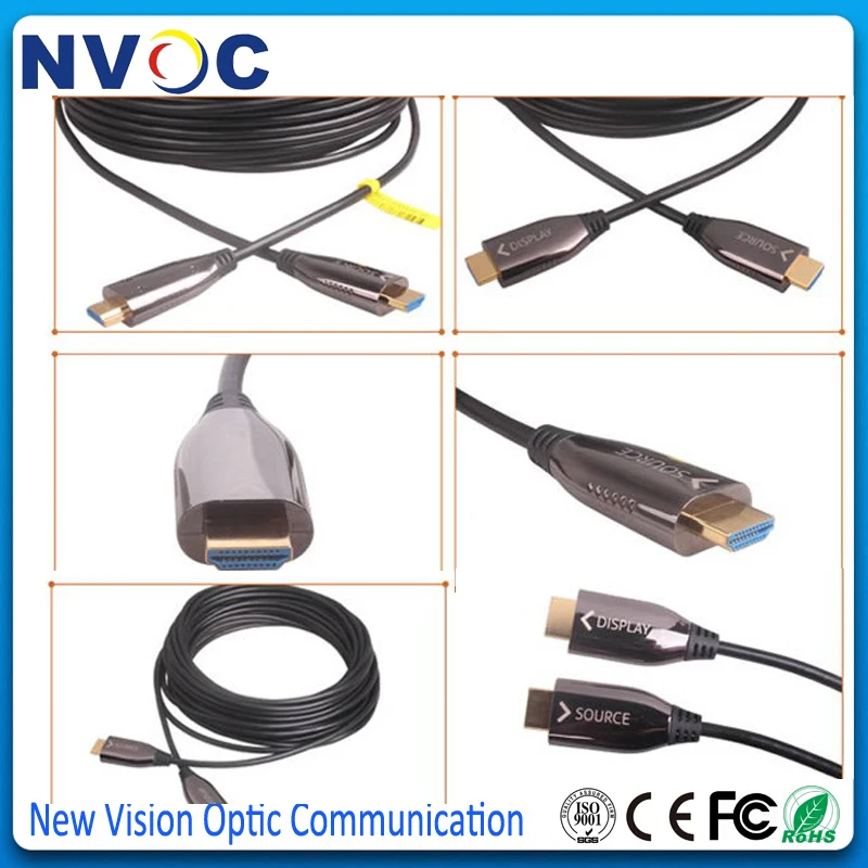 Hdmi волоконно оптический кабель 2 0 (4K @ 60 Гц) поддерживает видео 4K UHD 3D для Xbox one/360 /