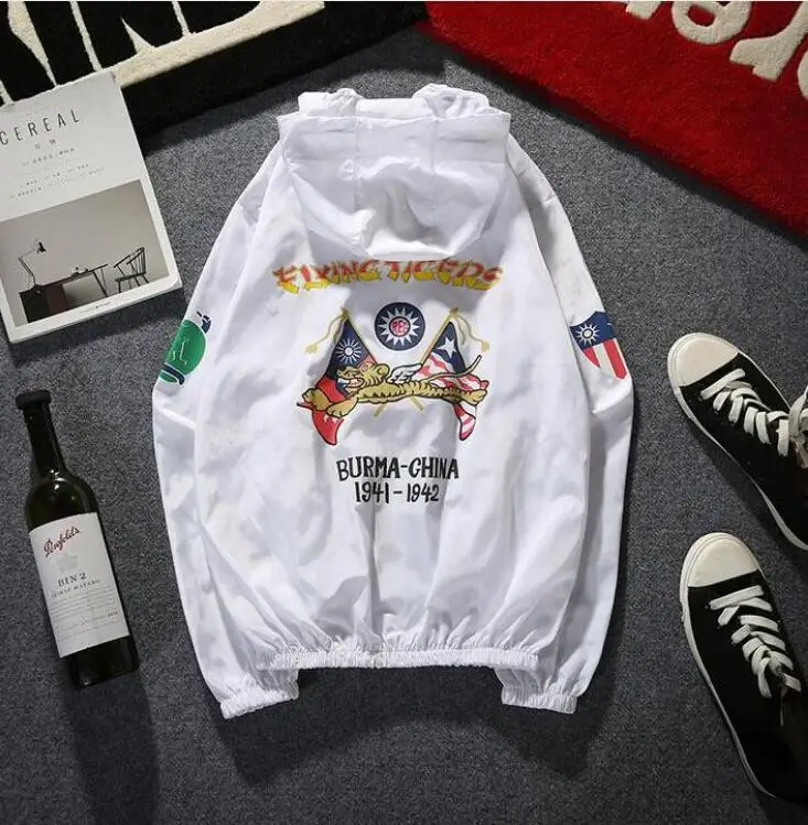 Куртка JIN JUE LES flying tigers anorak для мужчин и женщин hody ветровка veste уличная куртка