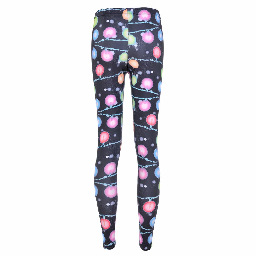 Горячая Стиль Леггинсы с принтом модные лето осень Для женщин леггинсы
