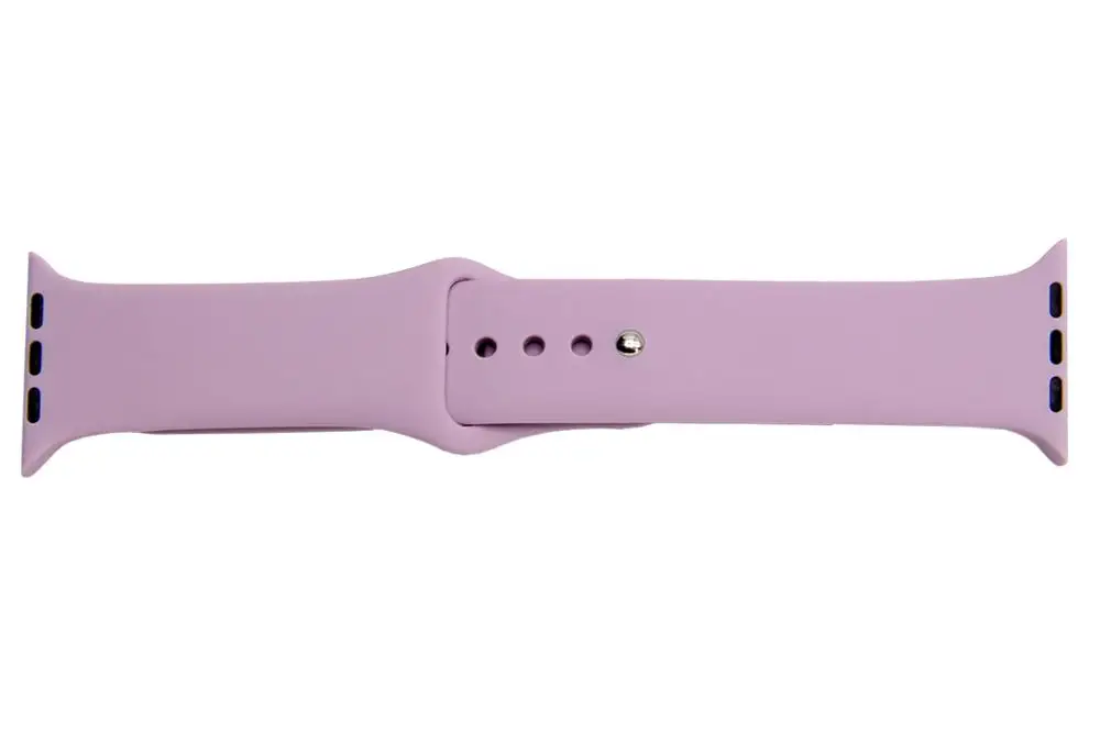 light pink Мягкий силиконовый браслет спортивный ремешок для Apple Watch группа 44 мм 40 мм серия 5 4 3 2 1 браслет для iwatch 42 мм 38 мм аксессуары - Цвет ремешка: light pink