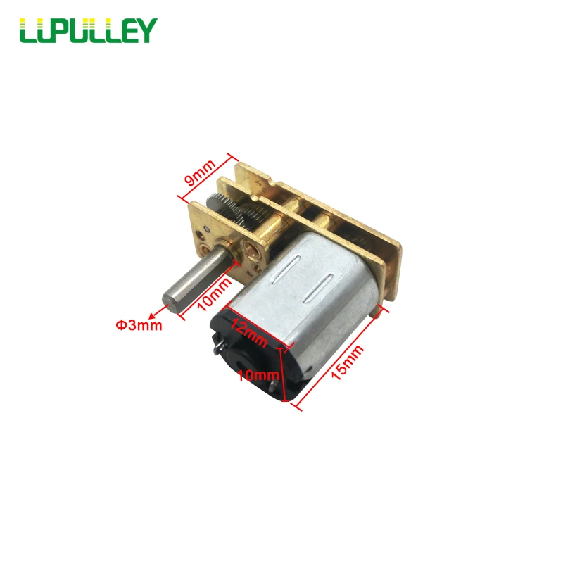 Мотор редуктор LUPULLEY Реверсивный робот мотор 3 В постоянного тока 15/30/50/200/300/500/1000