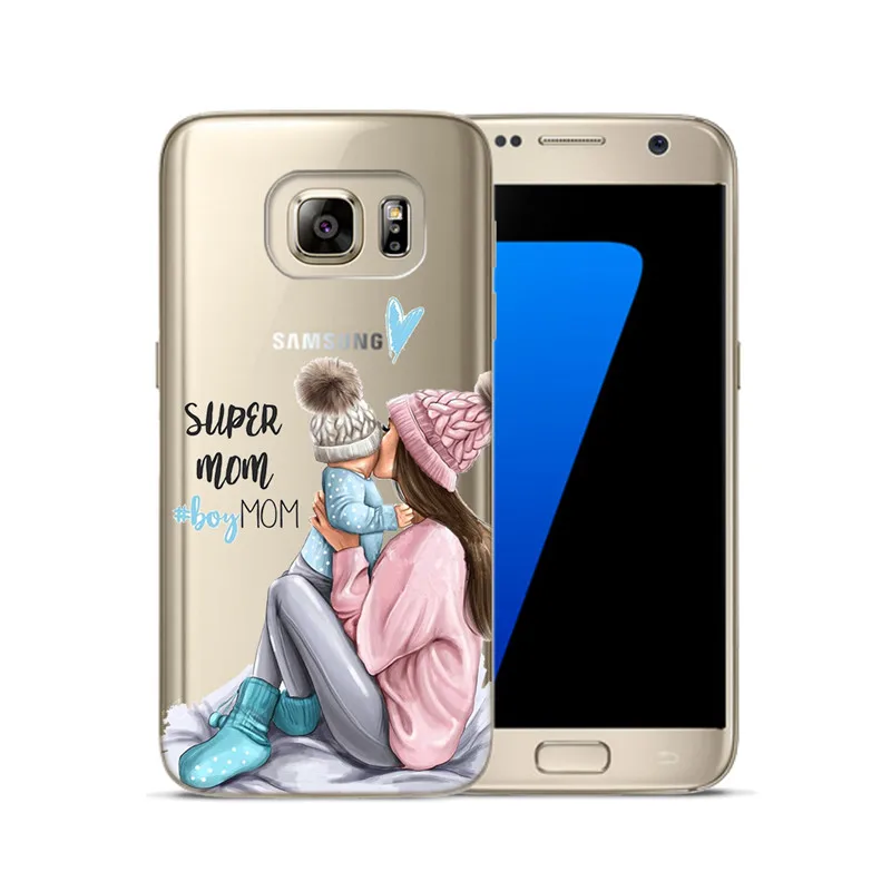 Модный мягкий чехол из ТПУ для samsung Galaxy S6 S7 Edge S8 S9 Plus S10 Plus E Note 8 9 - Цвет: 17