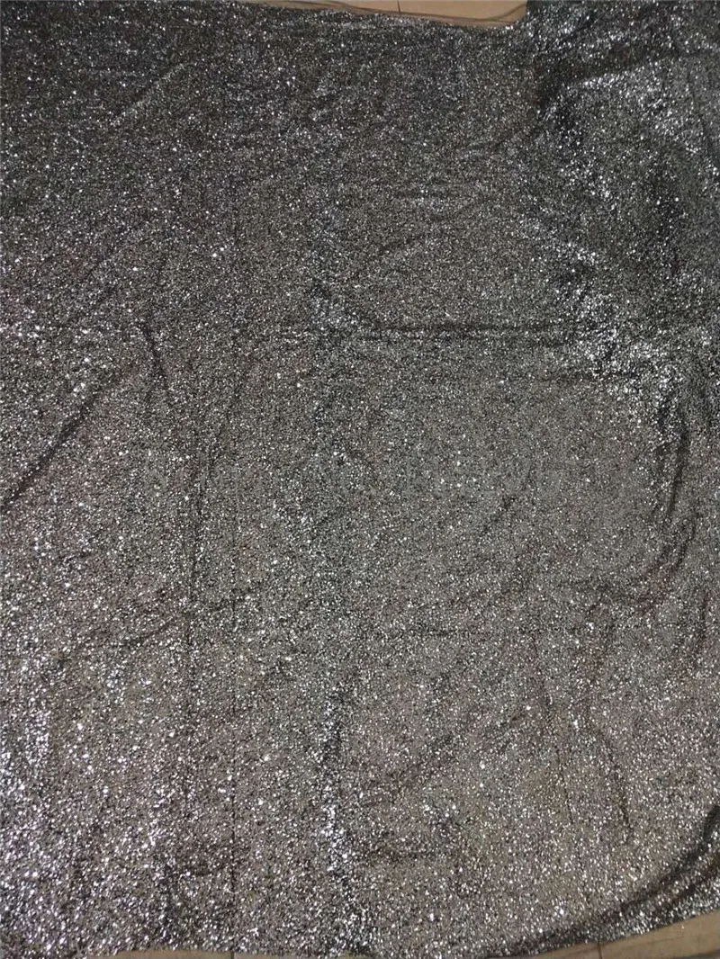 Кружевная ткань с блестками в нигерийском стиле