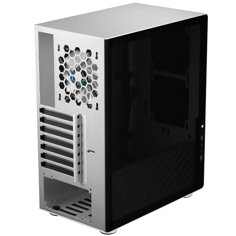 Jonsbo U4S Алюминиевый Чехол для компьютера поддержка ATX Блок питания USB3.0 интерфейс ATX шасси