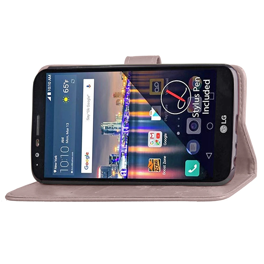 Чехол для телефона LG Stylus 3 Stylo 5 7 &quotфлип кейс из искусственной кожи ТПУ чехол с