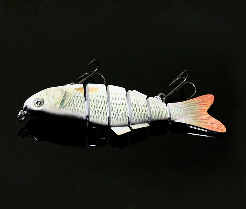 Рыболовная приманка большого размера 20 см 115 г 6 секций шарнирный Тонущая воблер