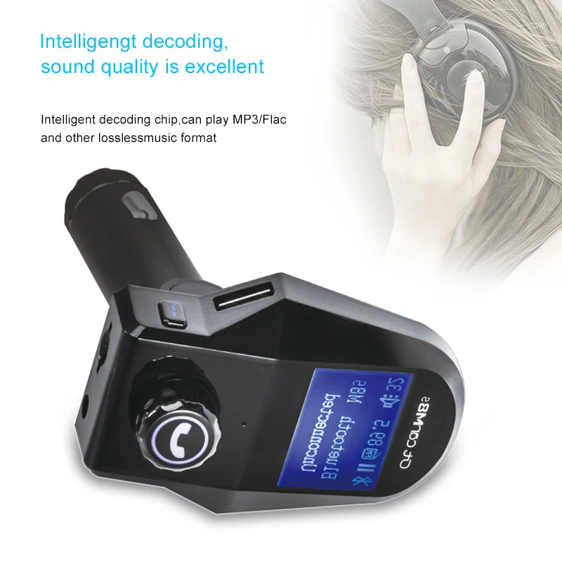 Автомобильный fm передатчик Herorider Bluetooth USB TF Mp3 плеер автомобильный комплект Handsfree