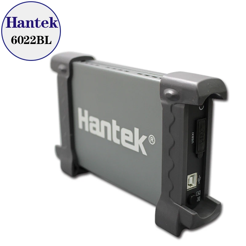 Hantek 6022BL PC USB осциллограф 2 цифровых канала 20 МГц полоса пропускания 48MSa/s частота дискретизации 16 каналов логический анализатор