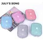 Портативная мини-сумка JULY'S SONG Cation для оказания первой помощи, дорожная медицинская сумка для домаавтомобиля, 14x11x3 см