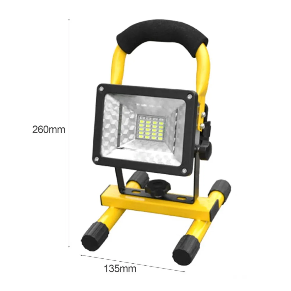 High Power 30W LED Spotlights Projection Lamp Light Searchlights Flashing Warning Waterproof Flood with holder Professional | Освещение