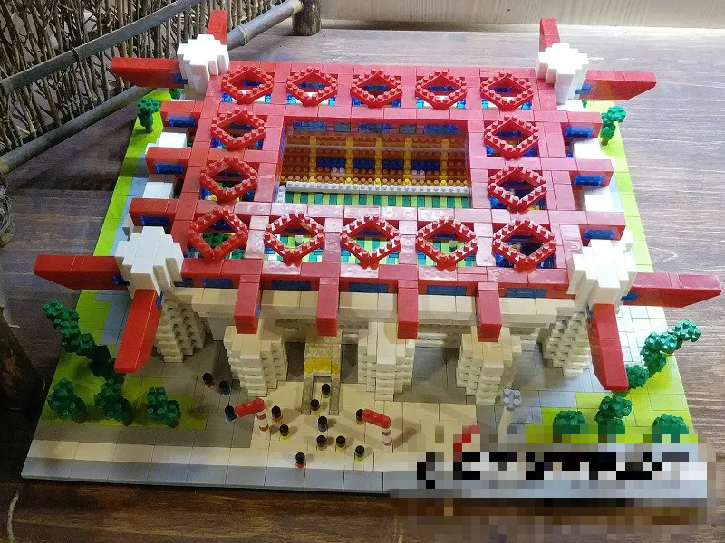 Международный футбольный клуб AC Milan Стадион Сан Сиро меазца 3D модель мини диамон
