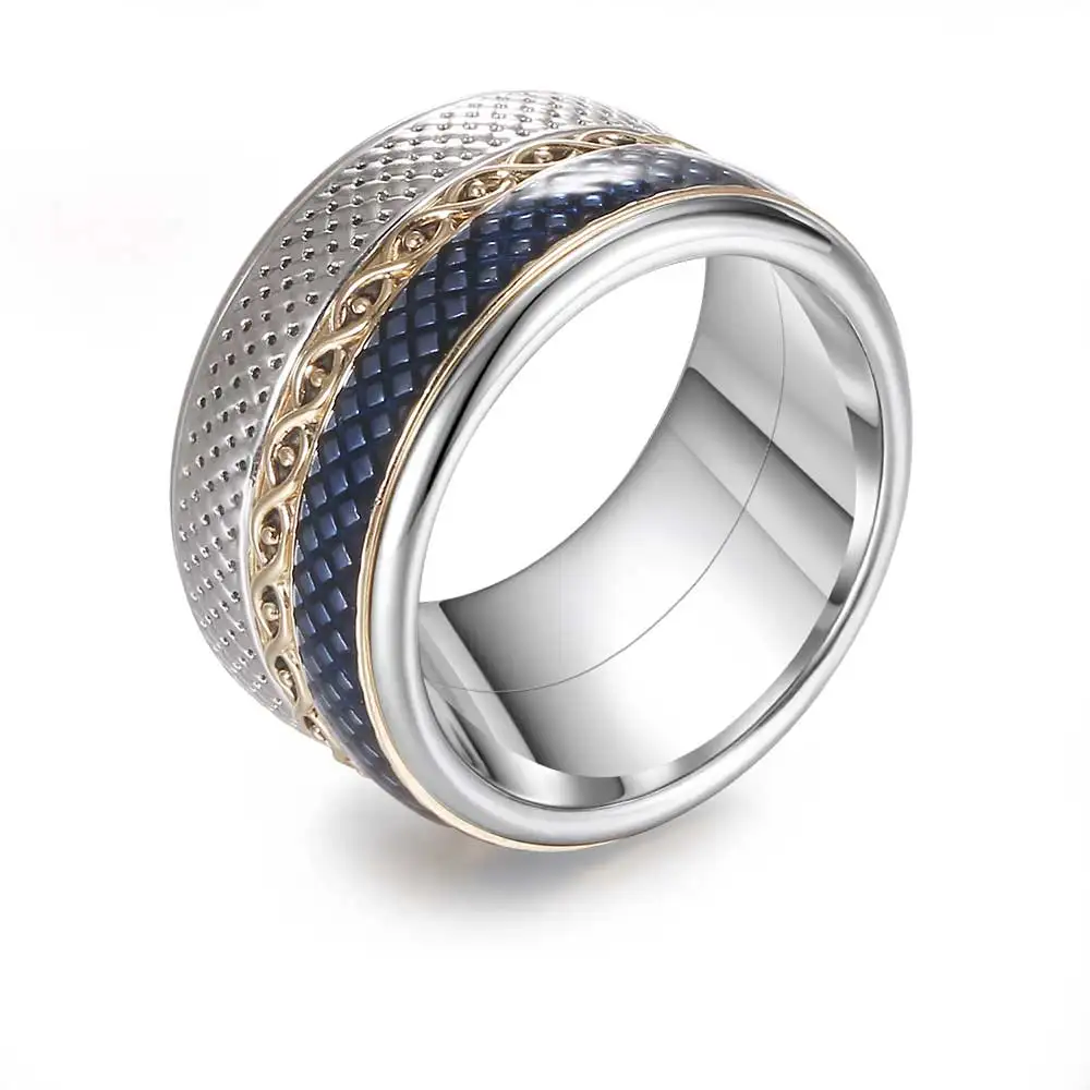 Arctic Symphony Ring Floya Knit Wedding Fight медитация тревога облегчение любовники браслет из нержавеющей стали Сменное кольцо «Симфония» коробка - Цвет основного камня: Arctic Symphony Ring