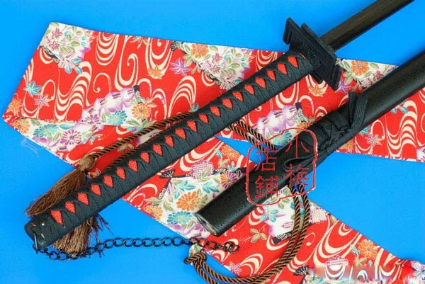 S2608 Блич Ичиго Куросаки универсальные решения меч для резки Луны Черный 56 1&quot|black