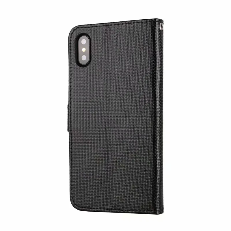 Для iphone X XS Max XR чехол Блестящий Роскошный PU кожаный чехол для iphone 6 6S 7 8 Plus 5 5S SE алмазный горный хрусталь флип чехол-кошелек