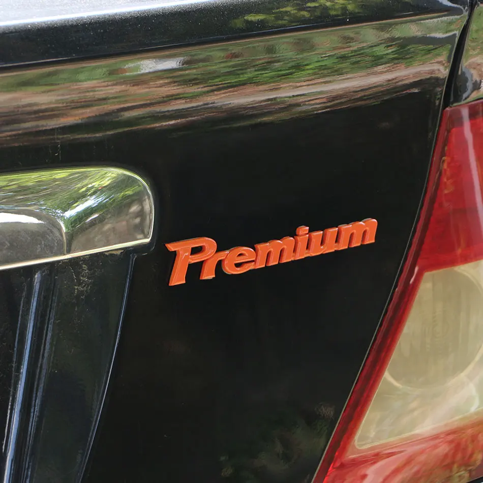 1 шт. хромированные высокопрофильные наклейки с логотипом премиум класса для