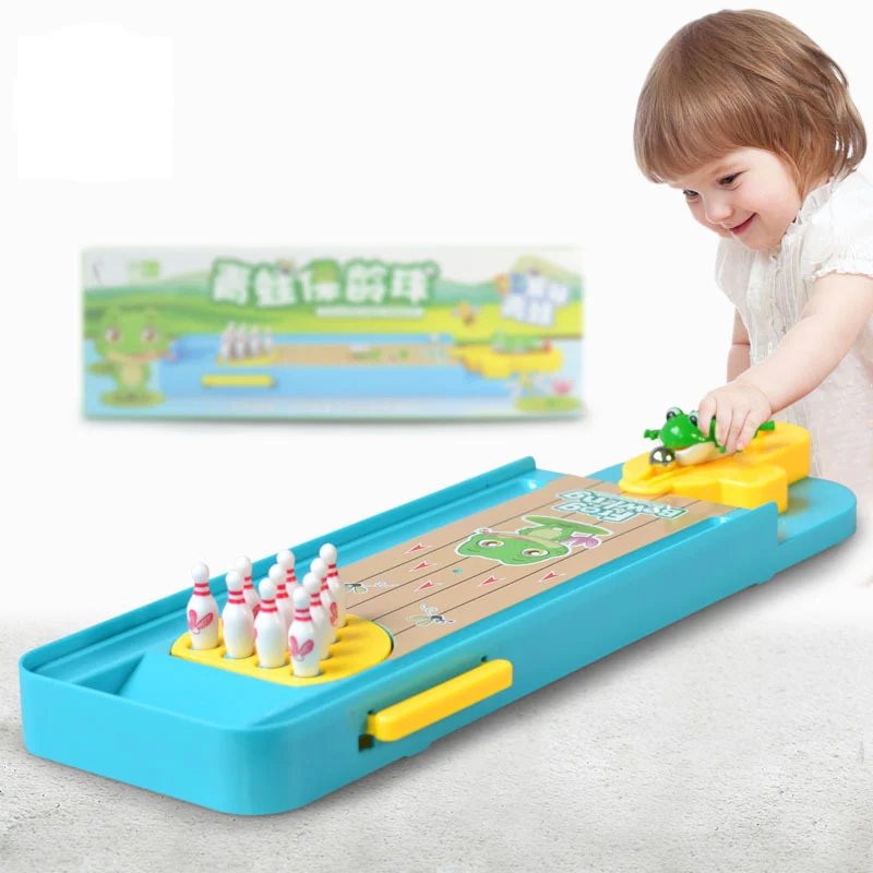 Детские игрушки для детей настольные игры мини боулинг родителей и