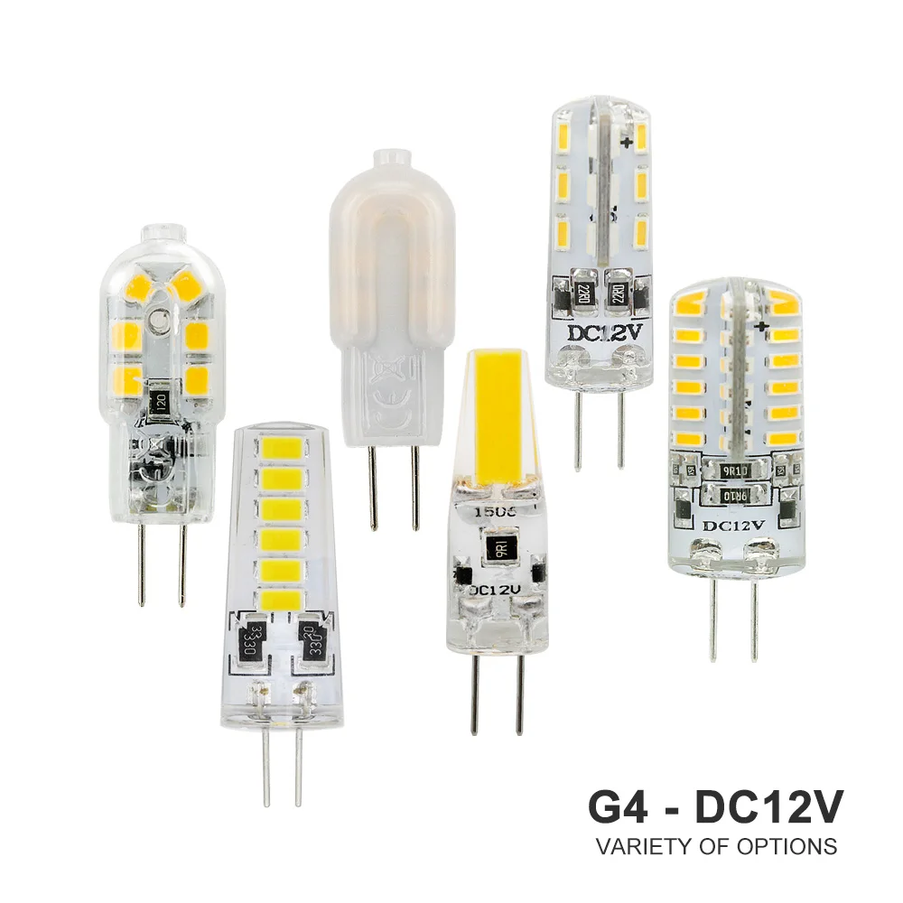 Диммисветодиодный емая светодиодная лампочка G4 3 Вт 5 6 12 В постоянного тока