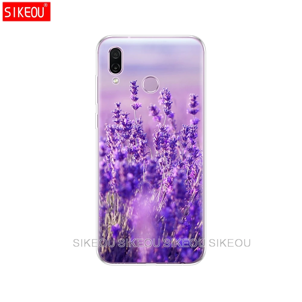 61014 Силиконовый чехол для huawei Honor Play 6,3 ''декоративными рисунками из силикона и мягкого Задняя накладка чехла из ТПУ для huawei Honor Play Защищает Корпус чехол бампер - Цвет: 61014