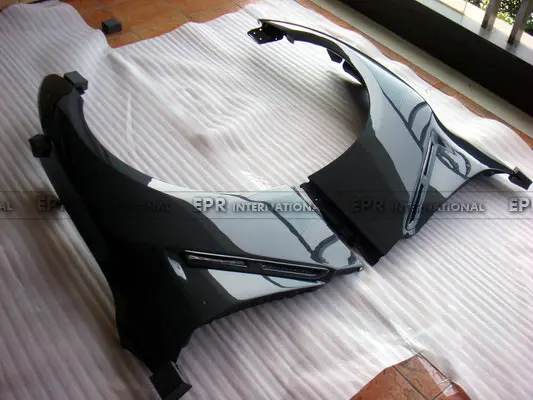 Автомобильный Стайлинг для Nissan R35 GTR углеродное волокно OEM Переднее Крыло (с