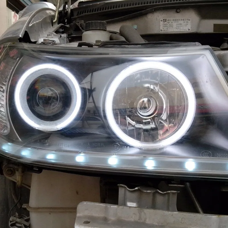 Ангельские глазки COB Авто гало кольца фары 60/70/80/90/100/110/120 мм 12V Светодиодные