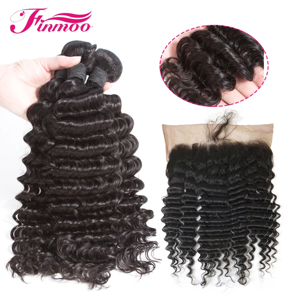 Глубокая волна бесплатная доставка бразильские волосы remy 13*6 Фронтальная