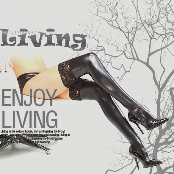 Новое поступление женщин леди сексуальная горячие чулки кружево синтетическая