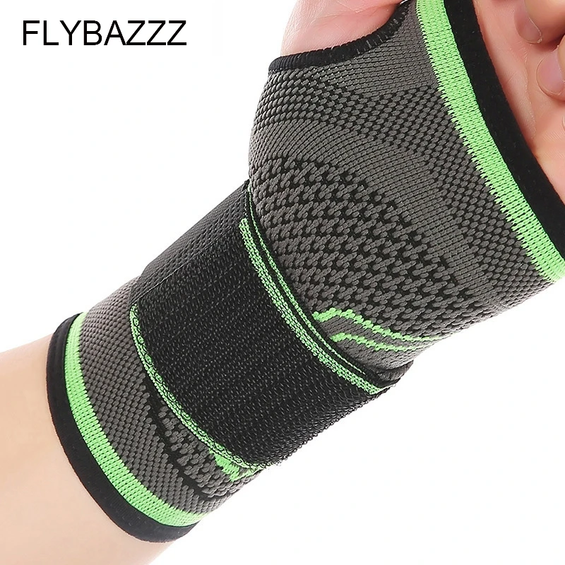 FLYBAZZZ 1 шт. высокоэластичная повязка фитнес-йога ручная подтяжка для ладони стабилизатор ладони для запястья Crossfit Powerlifting тренажерный зал наручный мат протектор