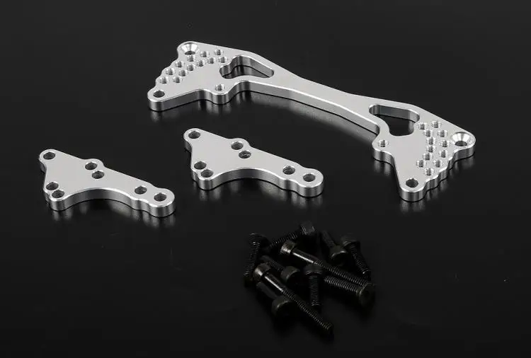 CNC металлический Регулируемый Сплав передний амортизатор Набор для 1/5 HPI Rovan King Motor