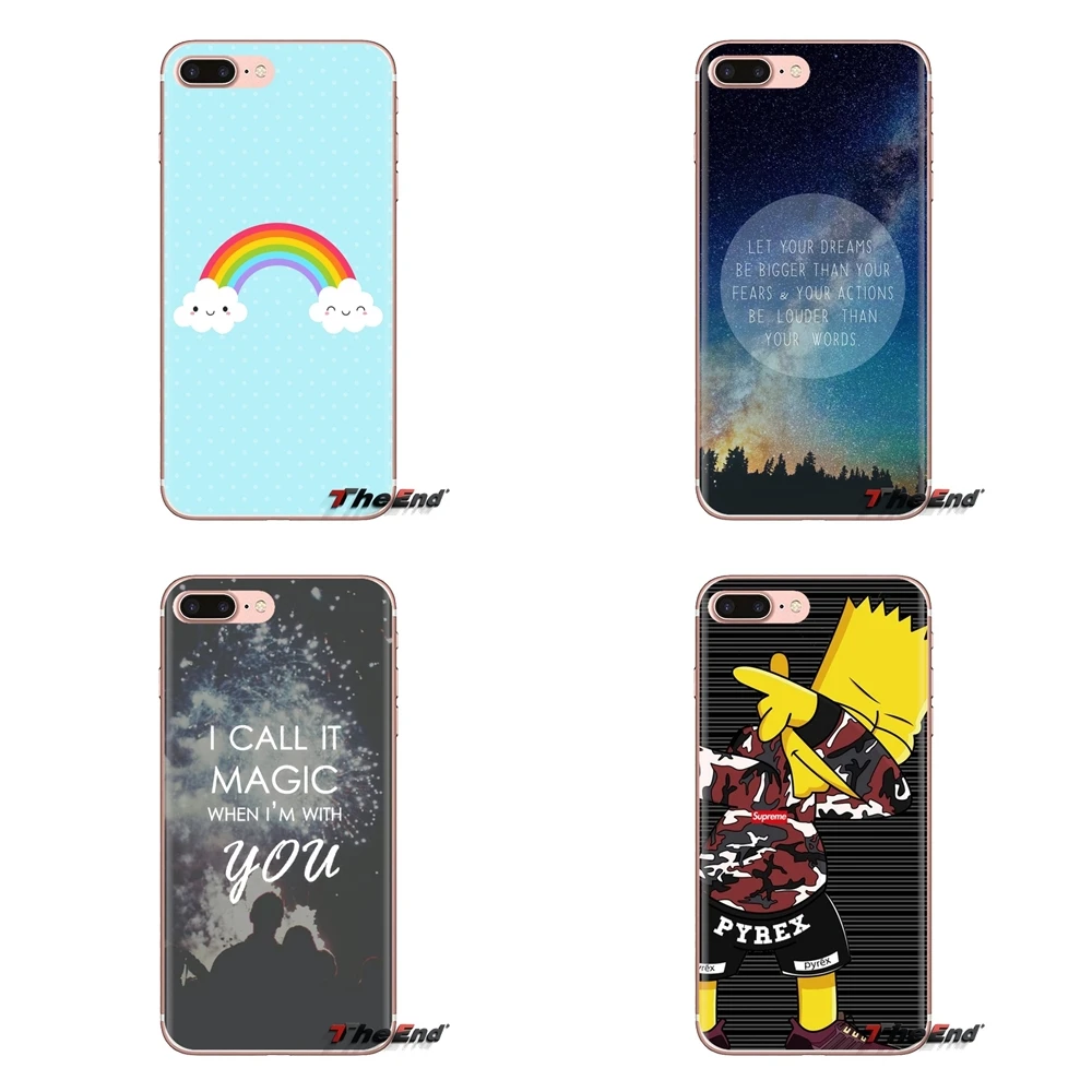 Transparent TPU Cover Bag For iPod Touch Apple iPhone 4 4S 5 5S SE 5C 6 6S 7 8 X XR XS Plus MAX I m Back desktop phone wallpaper |