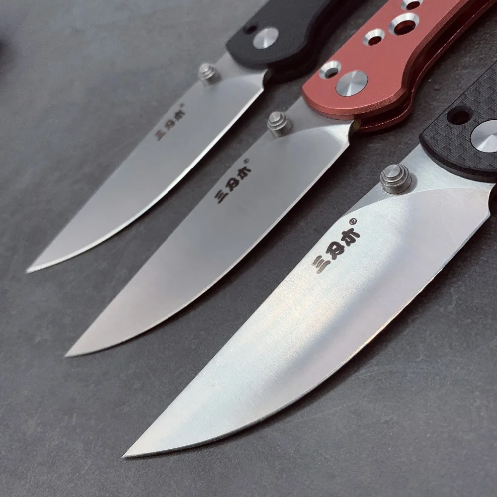 SANRENMU SRM 9165 12C27 Сталь аварийно спасательных G10 средство для выживания на открытом