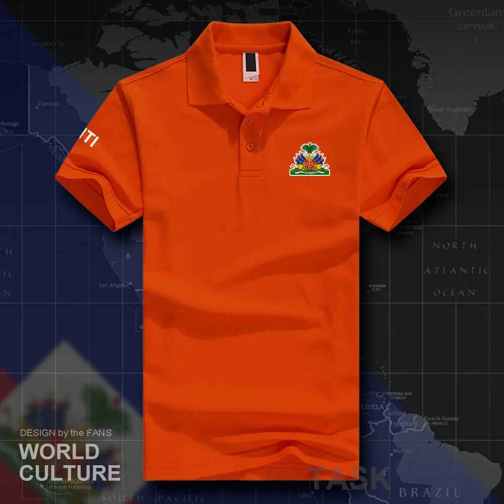 Рубашка-поло HTI для мужчин с коротким рукавом белая 2018 хлопок | Мужская одежда