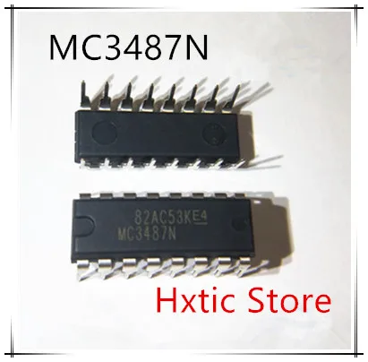 

10 шт. MC3487N DIP16 MC3487 MC3487P DIP новый и оригинальный IC