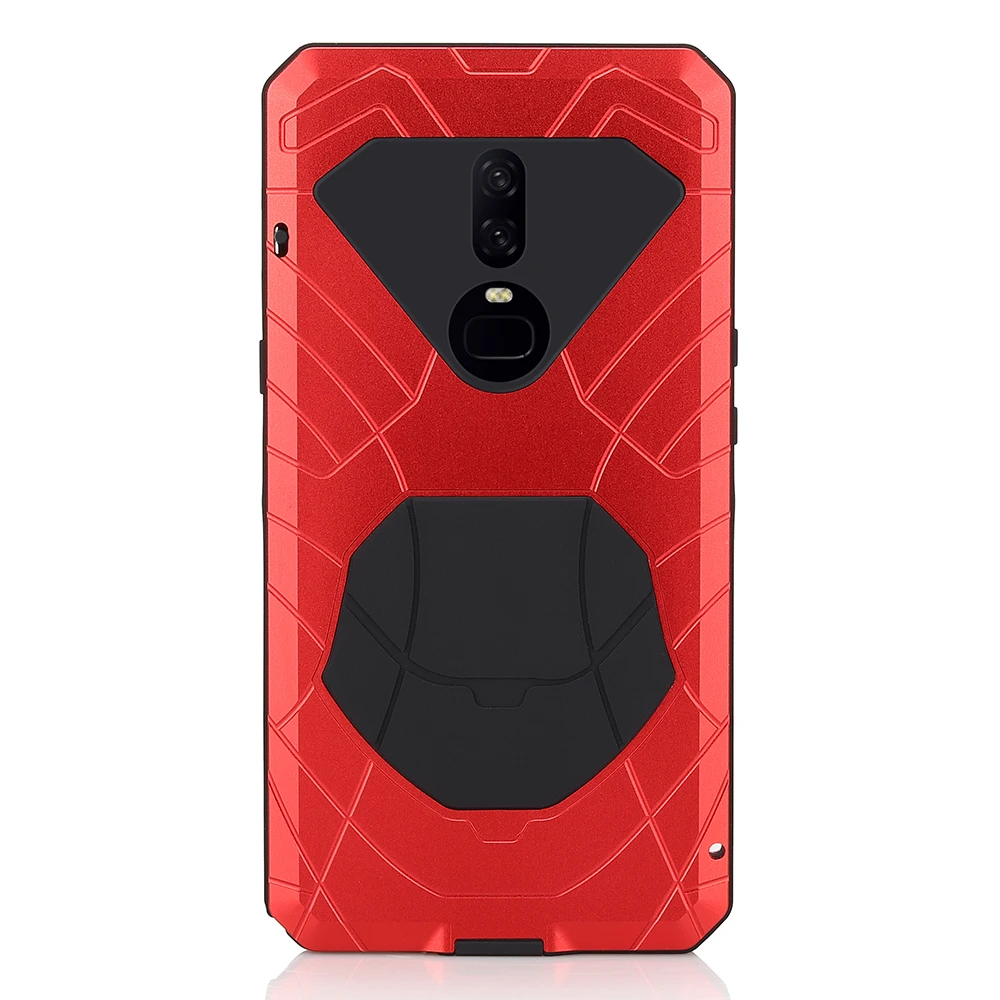 Чехол для Oneplus 6 6T из алюминия и металла, Защитное стекло для экрана, силиконовый бампер, противоударный сверхпрочный чехол для Oneplus 7 7Pro, чехол s