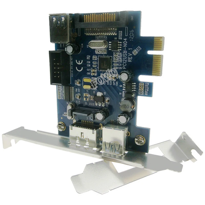 Двойной порт USB 3 0 + блок питания eSATA 9 Pin USB2.0 Гибридный PCI Express контроллер карты|pci