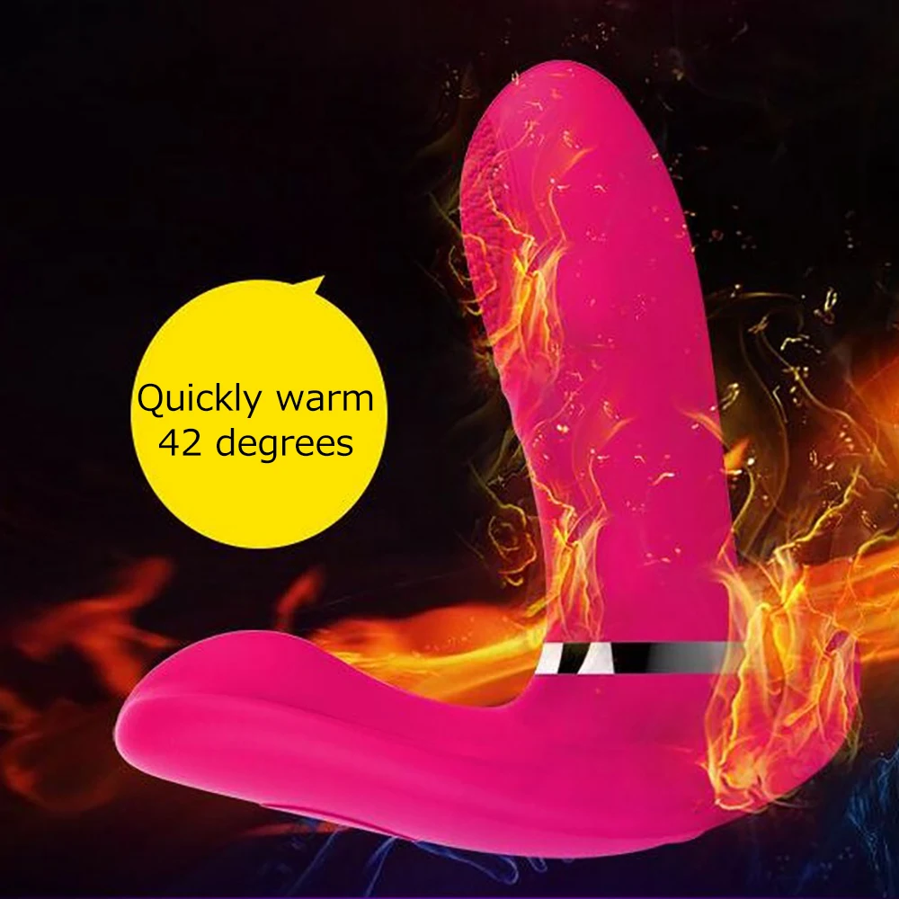 Дистанционное управление беспроводной вибратор Дилдо 7 скоростей G spot с usb