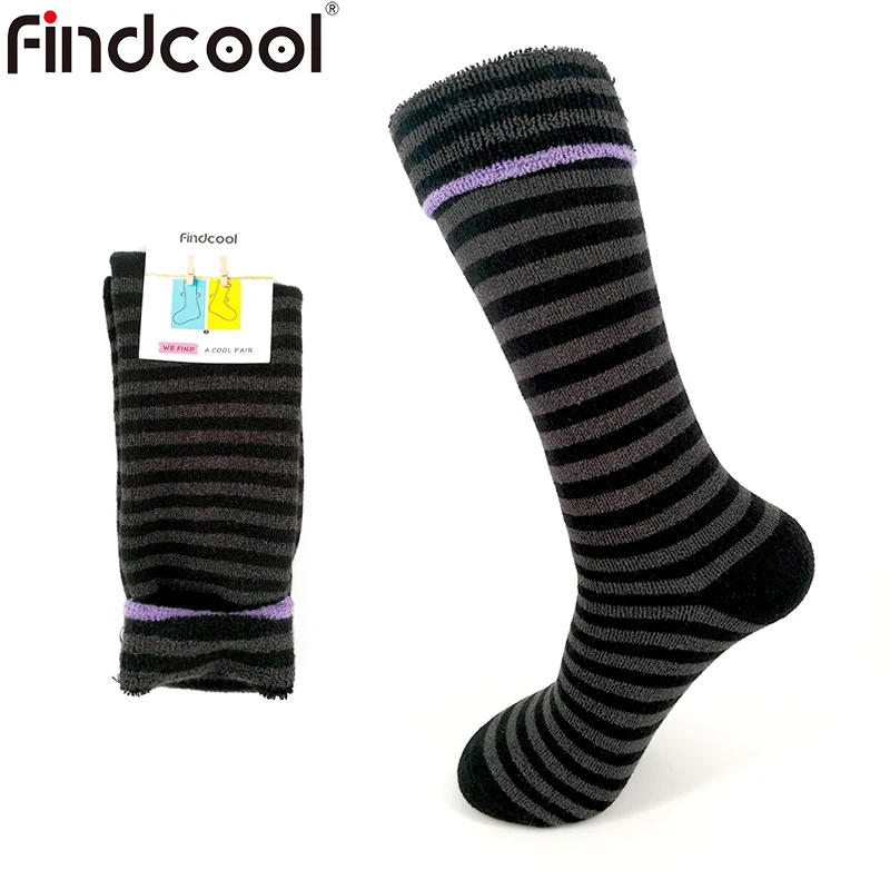 3 пары зимние мягкие теплые вязаные хлопковые повседневные носки тапки домашние