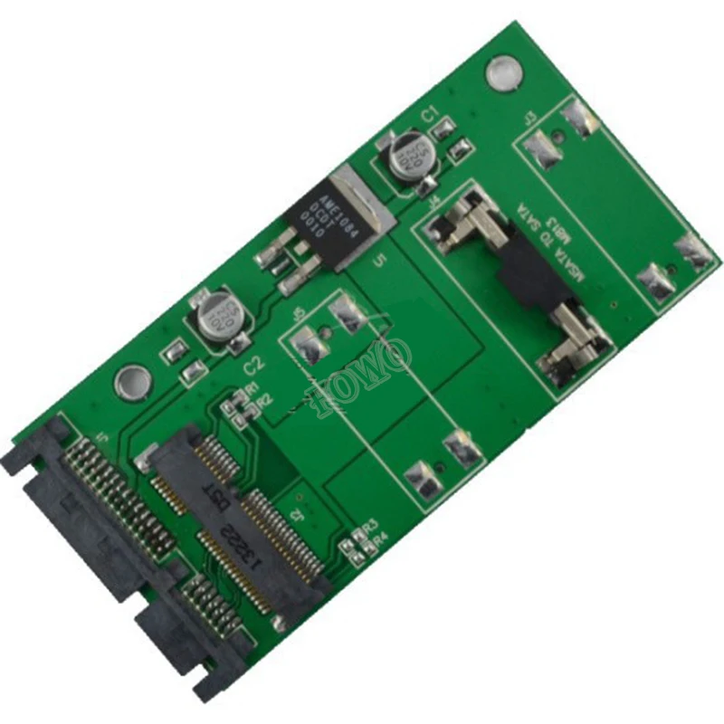 MSATA SATA mini PCI E до 2 5 II HDD адаптер Express 1 8 ''SSD 5'' 22 контактный конвертер|mini pci