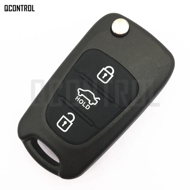 Дверной замок QCONTROL для KIA Rio дистанционный ключ с лезвием HY20 433 МГц чип PCF7936|key for|key