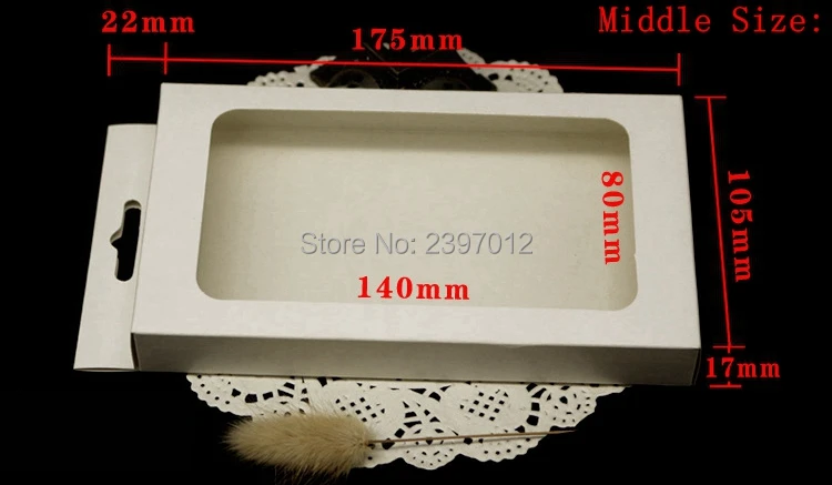 Оптовая продажа 500 шт./лот среднего размера Розничная упаковка для iPhone 8 7 6 plus 5