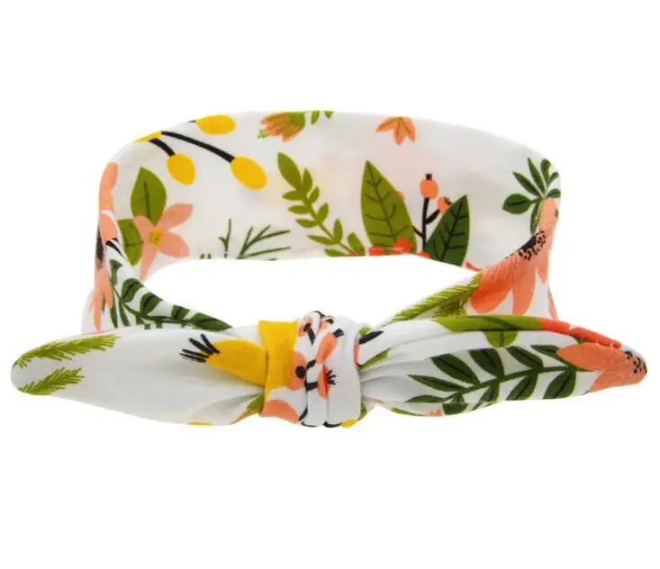 Дети Обувь для девочек волос эластичная повязка хлопок Женские аксессуары