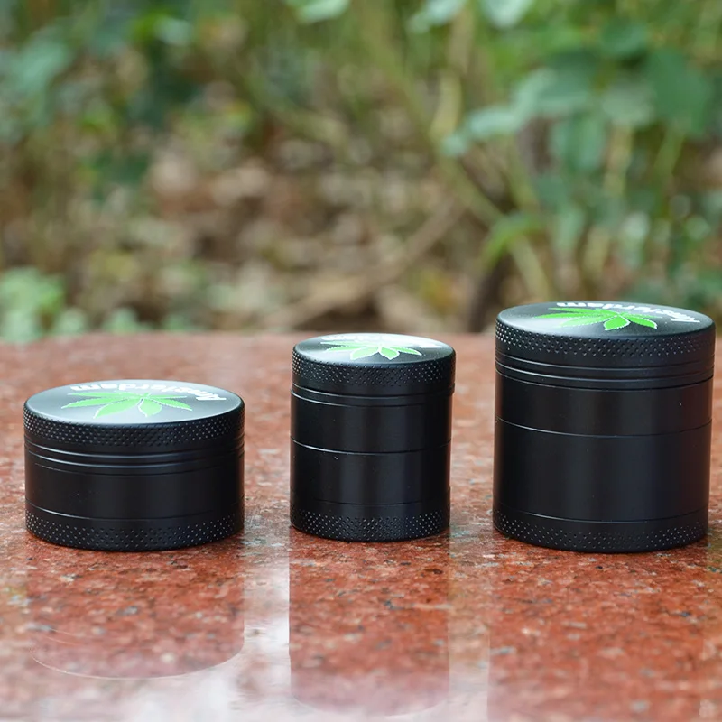 3 размера лист дизайн металла магнитной травы точильщик табака курить дробилка