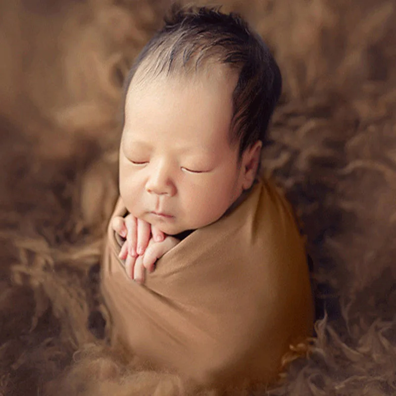 Newborn Stretch Wraps for Photography Props Tiny Baby Photo Shoot bebe foto Picture fotografia Wrap Accessories | Детская одежда и
