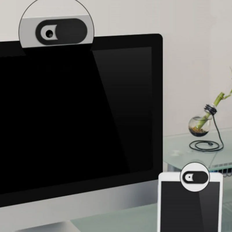 3 шт. веб-камера крышка затвора слайдер Пластиковая камера Крышка для