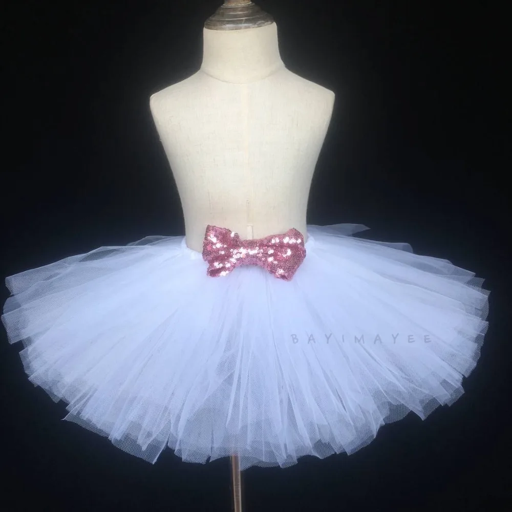 Милая бежевая юбка-пачка для девочек детская пышная фатиновая Нижняя юбка