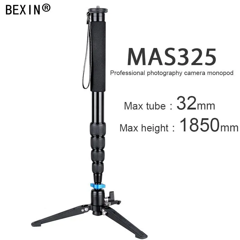 Монопод для видеокамеры из алюминиевого сплава с жидкой головкой manfrotto