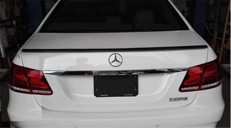 Спойлер из углеродного волокна для Mercedes Benz E Class W212 E180 E200 E220 E260 E300 E350 E63AMG 2009 2015